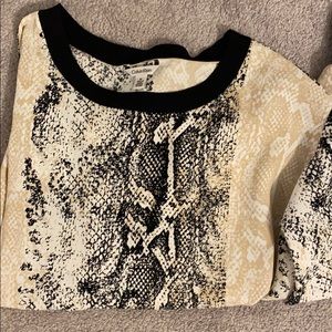 Fashion crew neck top, Calvin Klein